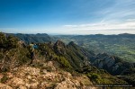 La Gola di Ficara Janca vista dalla sommità, sullo sfondo il Colaciuri - ©Giancarlo Parisi - 2014